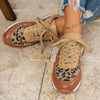 Image of Leopard Print Casual Shoes Women Luxury Brand Sneakers Lightweight Shoes for Women Fashion Breathable Platform Sneakers Women