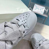 Image of 2025 Winter Men's Casual Shoes Double layer thickening Lace-up Sneakers Women Colorful Round Toe Comfort Flat Sneakers