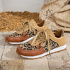 Image of Leopard Print Casual Shoes Women Luxury Brand Sneakers Lightweight Shoes for Women Fashion Breathable Platform Sneakers Women