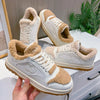 Image of Leather Little White Shoes Women's Sneaker Winter New Warm Fluffy Versatile Sports Thick Baseplate Casual Ins Fashion