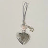 Image of 1PC Fashion Cool Sweet Star 8 Ball Pearl Beaded Mobile Phone Chain Y2K Heart Charms Exquisite Bag Pendant Jewelry Gift Keychain